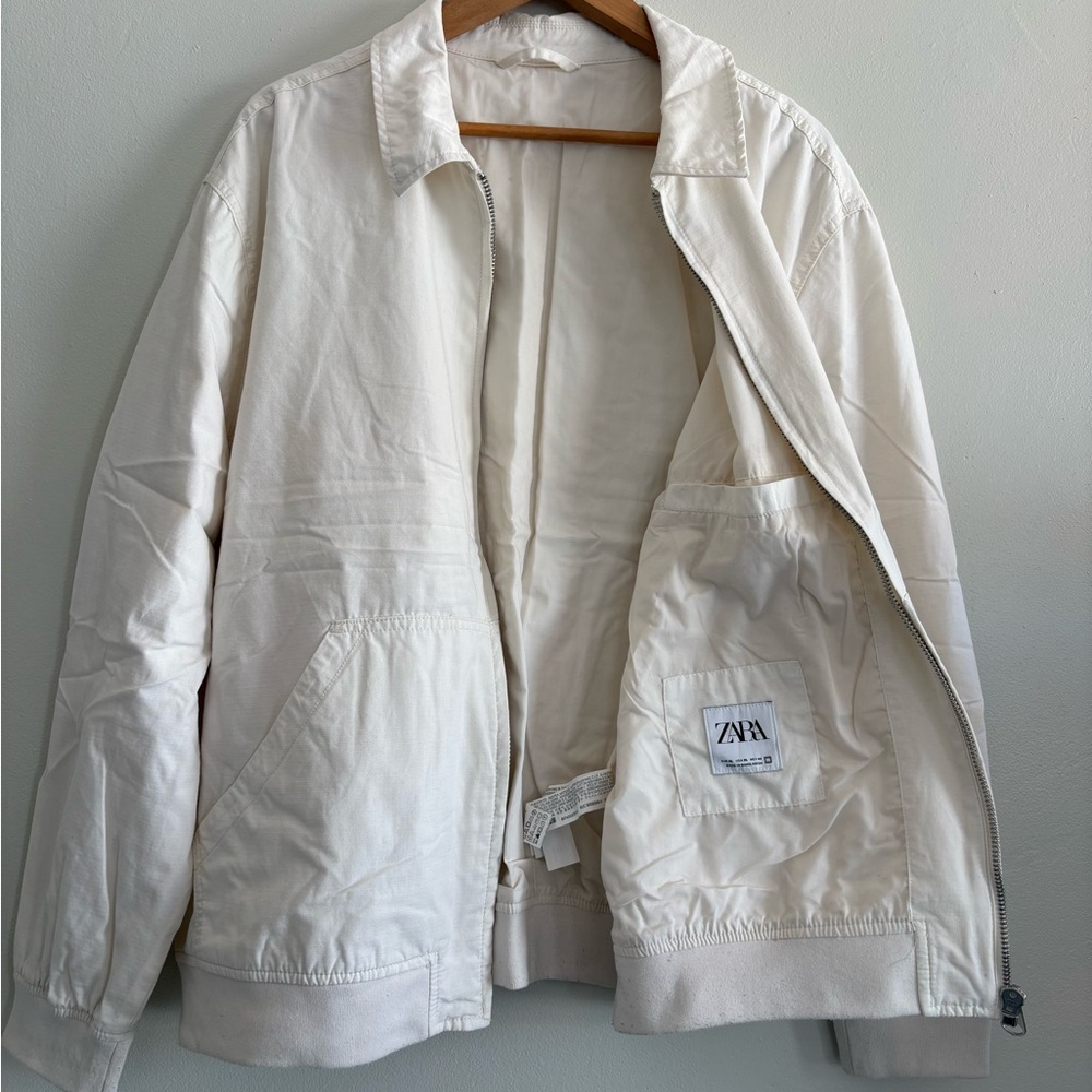 Zara Men's White Jacket